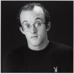 Keith Haring 1984 by Robert Mapplethorpe 1946-1989